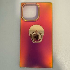 SQUARE® Pink Iridescent iPhone Case